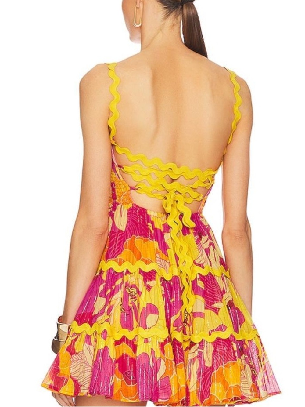 Brand Sundress Floral Tea Dress - Picture 2 of 2